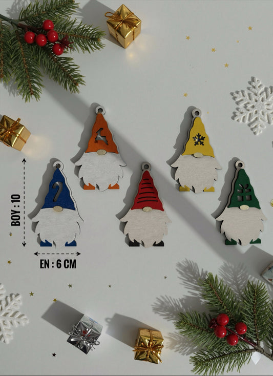 Sihirli gnome süsleri 5’li paket